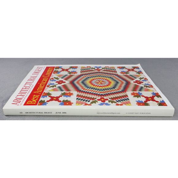 Architectural Digest Magazine June 2006 Best American Country Homes Design AD - Picture 3 of 9